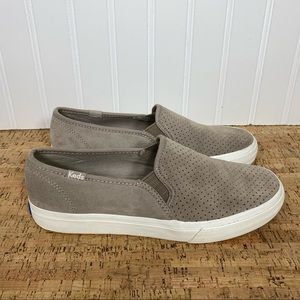 Keds Double Decker Perf Suede Sneaker